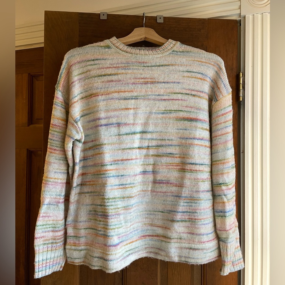 J. Crew Italian Space-Dyed Sweater